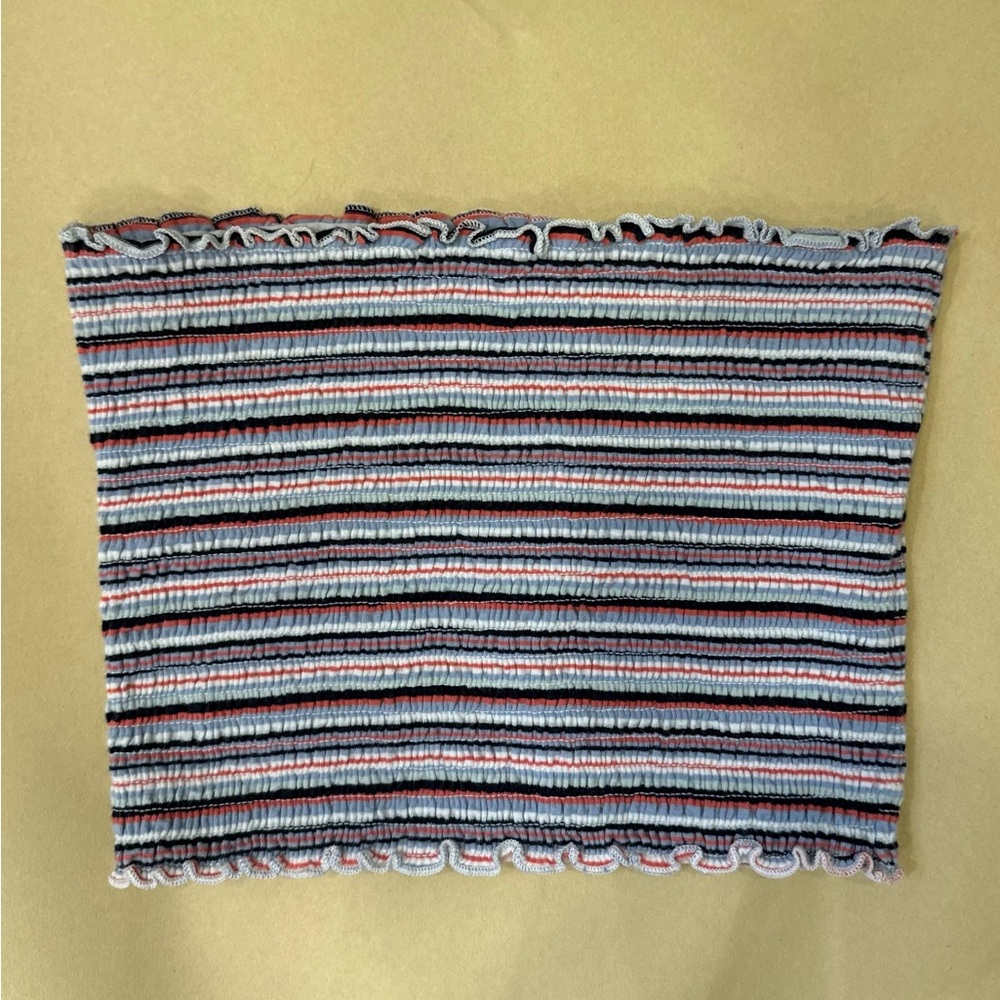 Hollister Multicolor Striped Tube Top